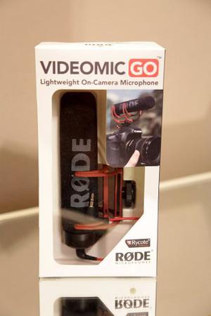 Rode Videomic Go Microfono Boom Direccional Camara Vm Go