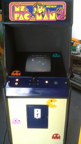 Video Juego Arcade Fichines Mame Ms Pac-man Original