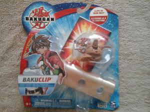 Bakugan con carta y bakuclip porta bakugans en blister