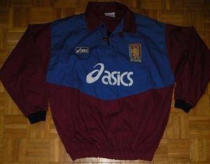 Buzo Aston Villa F.c. - Xl Asics Impecable