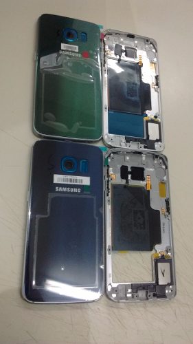 Carcasa Completa P/ Samsung Galaxy S6 Edge Con Tapa