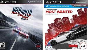 Combo Need For Speed Rivals + Need For Speed Most Wanted Ps3