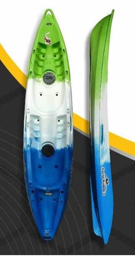 Navio Kayak Doble Koi + 2 Remos Miramar