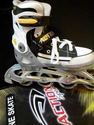 Patines Rollers Action Skate 33/36