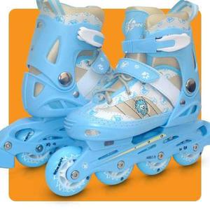 Rollers Patines Infantiles Side Spin + Casco + Protecciones