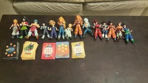 Super pack muñecos y cartas de dragon ball z