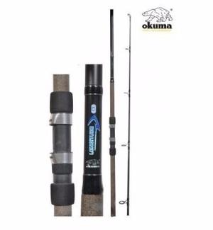 Caña Okuma Longitude 4.20 Mts Para Reel Frontal 2 Tramos