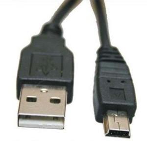 Cable Usb De Datos Usb A Mini Usb De 1,80cm - Polotecno