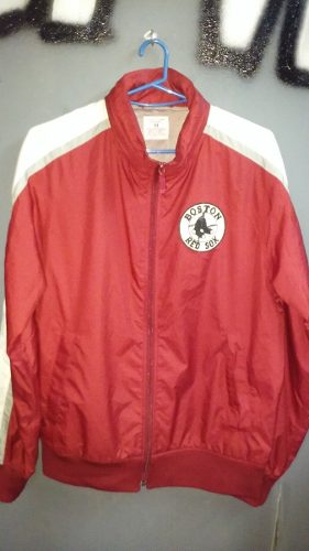 Campera Mlb Boston Red Sox Impermiable Talle M