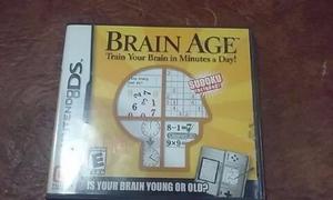 Juego De Nintendo Ds Brain Age