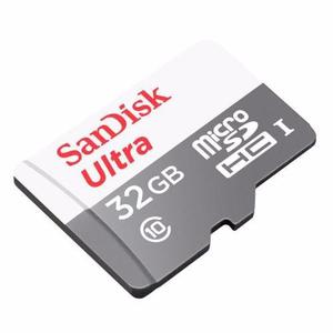 Memoria Sandisk Micro Sd Microsd 32gb Ultra Clase 10 Sdhc