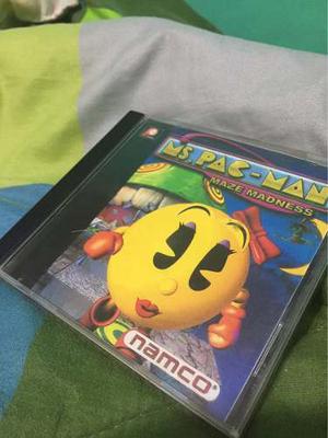 Pacman Psone / Ps1 Ms Pac - Man Maze Madness