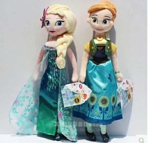 Peluches Combo Frozen Elsa+ana 30cm Disney Store Hermosas!