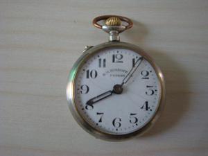 Antiguo Reloj De Bolsillo Suizo B.m.roskopf Patent