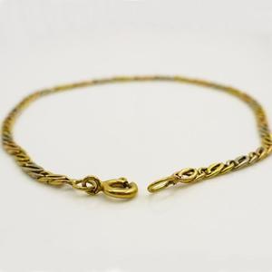 Pulsera Espiga De Oro 22 Cm