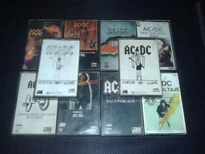 Ac/dc Lote De Cassettes