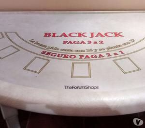 MESAS DE RULETA Y BLACK JACK