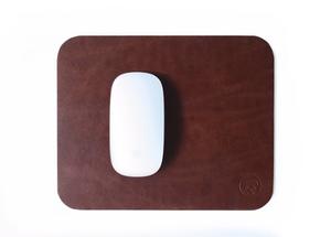 Mouse Pad 100% Cuero Encerado, Ideal Imac Macbook Pro Air