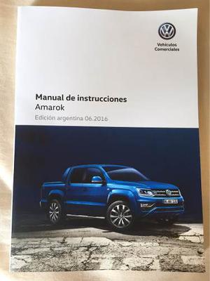 Manual De Instrucciones Vw Amarok Edición  Y 