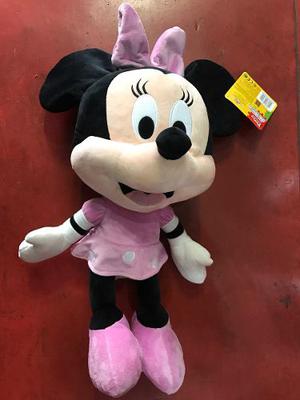 Peluche Minnie Mouse Big Head Cabeza Grande Original Disney