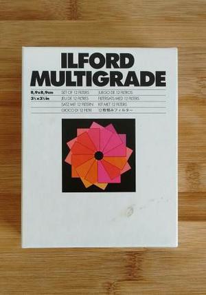 Filtros Multigrado Ilford cm. Excelente Estado