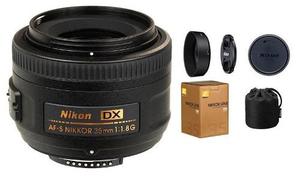 Lente Nikon Af-s Dx Nikkor 35mm F/1.8g P/ D D D