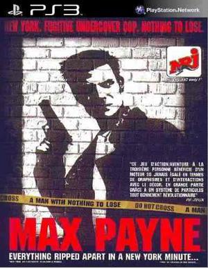 Max Payne Ps3