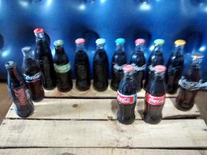 Lote 5 Botellas Coca Cola