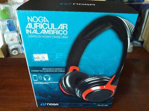 Auriculares Bluetooth y auxiliar Noga