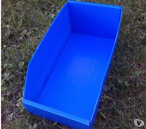 Caja cajón exhibidor de Plastico Corrugado