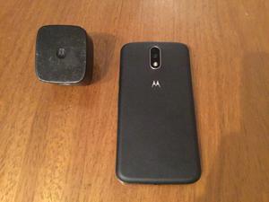 Moto g4 con cargador turbo power funda 16 gb