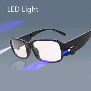 Novedad lentes aumento lupa con luces led
