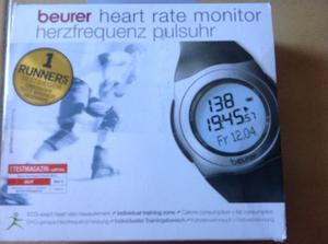 Reloj Pulsometro Cardiaco Beurer Runners Monitor Corazon
