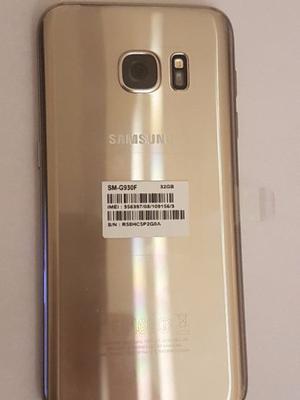 Samsung Galaxy S7 Gold. Gg Lte 32gb. Libre Nuevo