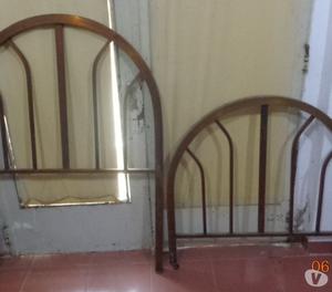 Vendo cama antigua de bronce cobreado