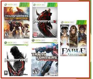 7 Juegos Xbox 360 Originales Mas Dlc Multiregion