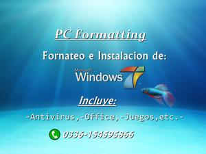 Formateo e Instalacion de Windows 7.