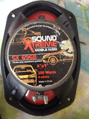SOUND xTREME MOBILE AUDIO SX  thre -way speakers system