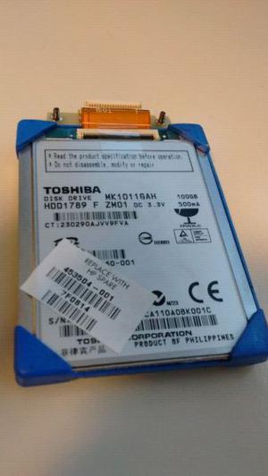 Toshiba MKGAH - Hard drive - 100 GB - internal - 1.8" -