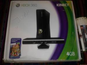 Xbox 360 C/ Kinect Con Juegos