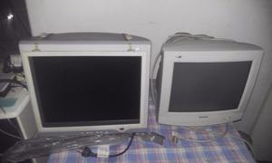 se vende dos monitores LG 16"y SAMSUNG 14"