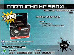 Cartucho HP 950XL Color Negro