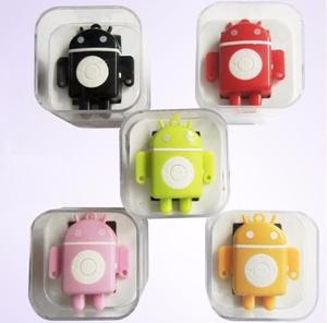 Mp3 Animado "Android" - Micro Sd/Botonera/Recargable