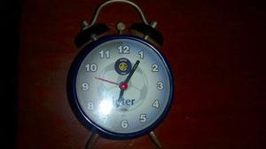 Reloj despertador del Inter, usado, original