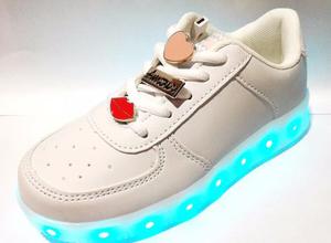 Zapatillas 47 Street Footy Luces Led Cargador Envío Gratis