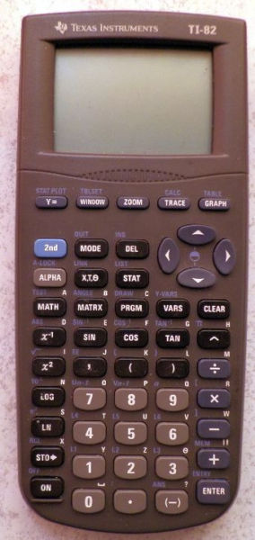 Calculadora gráfica TI-82