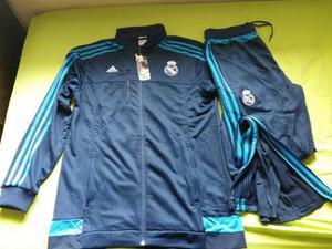 Conjunto Real Madrid Azul Xl!!!