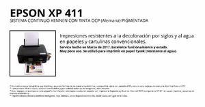 EPSON XP411 CON SISTEMA CONTINUO KENNEN