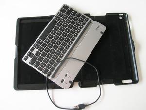 Funda y Teclado inalámbrico para ipah