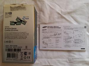 Lentes 3d SAMSUNG Smart Tv - Activos (pack x 2)